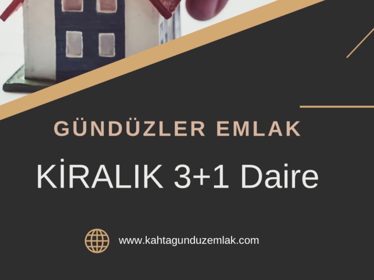 Merkezi Konumda 3+1 Kiralık Daire